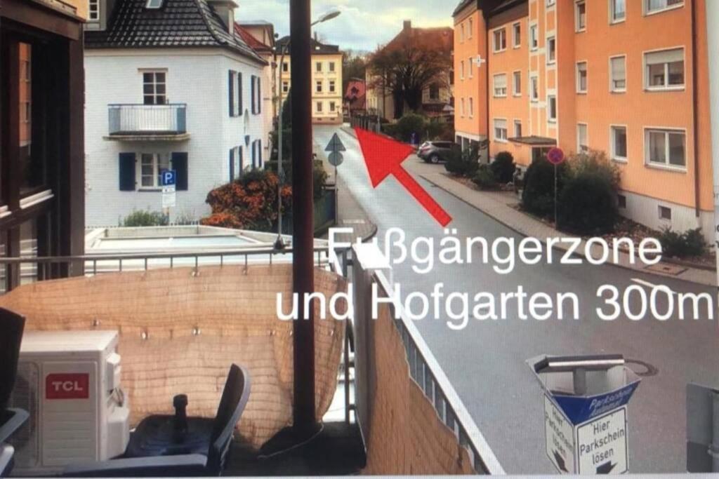 Beste Lage Im Zentrum Und Am Hofgarten 150Qm Mit Klima, 2Xbalkon, Aufzug, Familienfreundlich Μπαϊρόιτ Εξωτερικό φωτογραφία